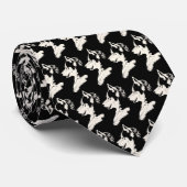 Sibirischer Schlittenhund-Krawattenstilvolle Krawatte (Gerollt)