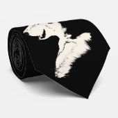 Sibirischer Schlittenhund-Krawattenstilvolle Krawatte (Gerollt)