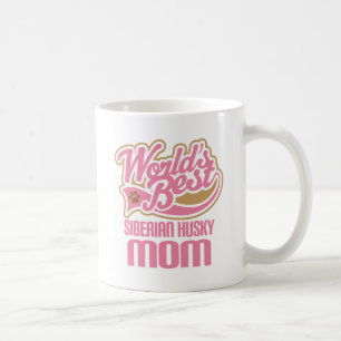 Sibirischer Schlittenhund-Mama-Hundezucht-Geschenk Kaffeetasse