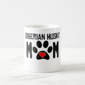 Sibirischer Schlittenhund-Mama Kaffeetasse (Mittel)