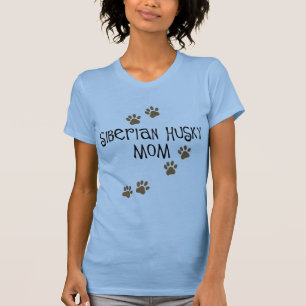 Sibirischer Schlittenhund-Mama T-Shirt