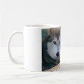 Sibirischer Schlittenhund-Tasse Kaffeetasse (Links)