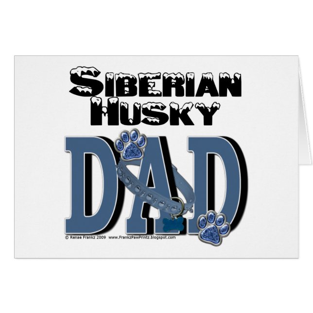 Sibirischer Schlittenhund VATER (Vorderseite (Horizontal))