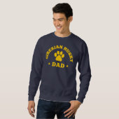 Sibirischer Schlittenhund-Vater Sweatshirt (Vorne ganz)