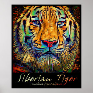 Sibirischer Tiger [Art Poster] Poster