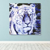 sibirischer Tiger auf eingewickeltem Leinwand (Insitu (Holzboden))