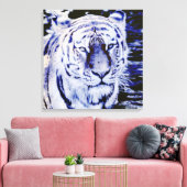 sibirischer Tiger auf eingewickeltem Leinwand (Insitu (Wohnzimmer))