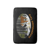 Sibirischer Tiger Badematte (Vorderseite Vertikal)