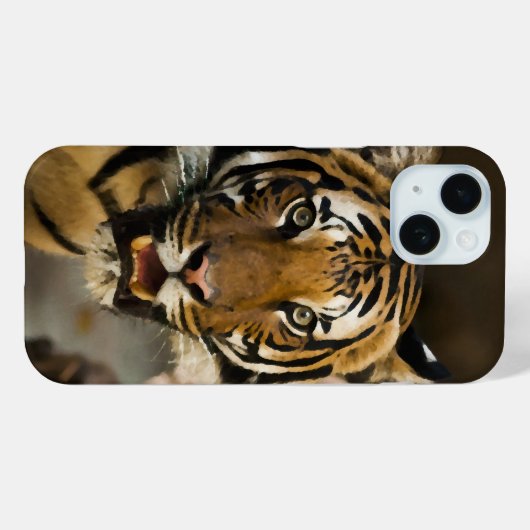 Sibirischer Tiger Case-Mate iPhone Hülle (Rückseite (Horizontal))
