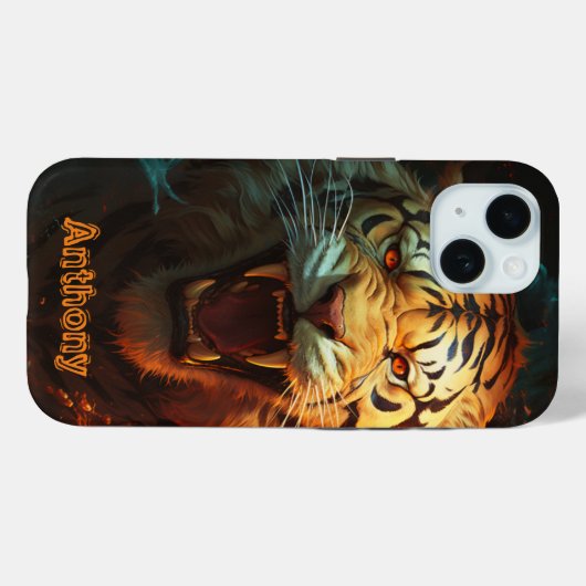 Sibirischer Tiger Case-Mate iPhone Hülle (Rückseite (Horizontal))