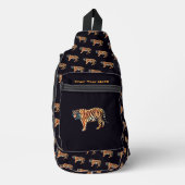 Sibirischer Tiger Crossbody Bag (Vorderseite)