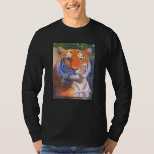 Sibirischer Tiger-Erwachsener Langschläfer-T - Shi T-Shirt