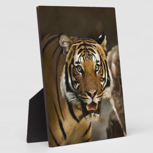 Sibirischer Tiger Fotoplatte (Seite)