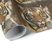 Sibirischer Tiger Geschenkpapier (Rolleneckpunkt)