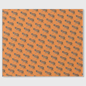 Sibirischer Tiger Geschenkpapier (Flach)