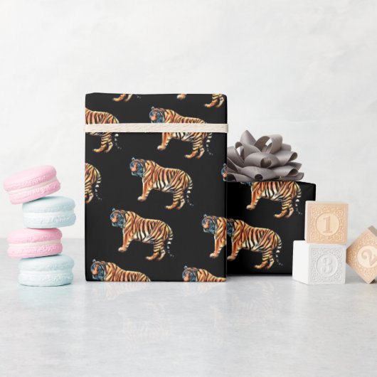 Sibirischer Tiger Geschenkpapier (Babyparty)