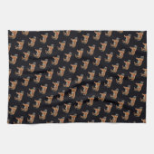 Sibirischer Tiger Geschirrtuch (Horizontal)