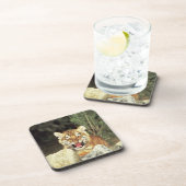 Sibirischer Tiger Getränkeuntersetzer (Rechte Seite)