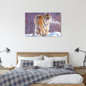 Sibirischer Tiger im Schnee, China Leinwanddruck (Insitu (Schlafzimmer))