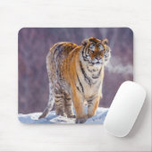 Sibirischer Tiger im Schnee, China Mousepad (Mit Mouse)