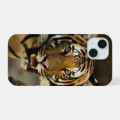 Sibirischer Tiger iPhone 15 Hülle (Rückseite (Horizontal))