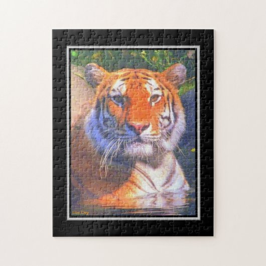 Sibirischer Tiger Jigsaw Puzzle (Vertikal)