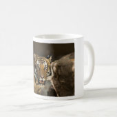 Sibirischer Tiger Kaffeetasse (VorderseiteRechts)