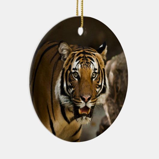 Sibirischer Tiger Keramik Ornament (Rechts)