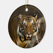 Sibirischer Tiger Keramik Ornament (Links)