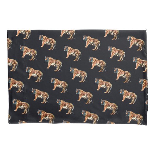 Sibirischer Tiger Kissenbezug (Vorderseite)