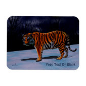 Sibirischer Tiger Magnet (Horizontal)