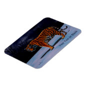 Sibirischer Tiger Magnet (Linke Seite)