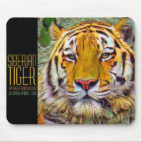 Sibirischer Tiger [Mauspad]