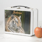 Sibirischer Tiger Metall Lunch Box (Beispiel)