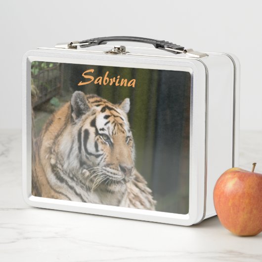 Sibirischer Tiger Metall Lunch Box (Beispiel)