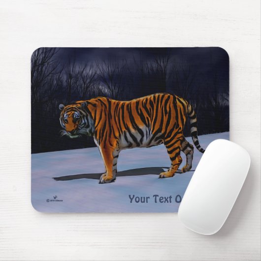 Sibirischer Tiger Mousepad (Mit Mouse)