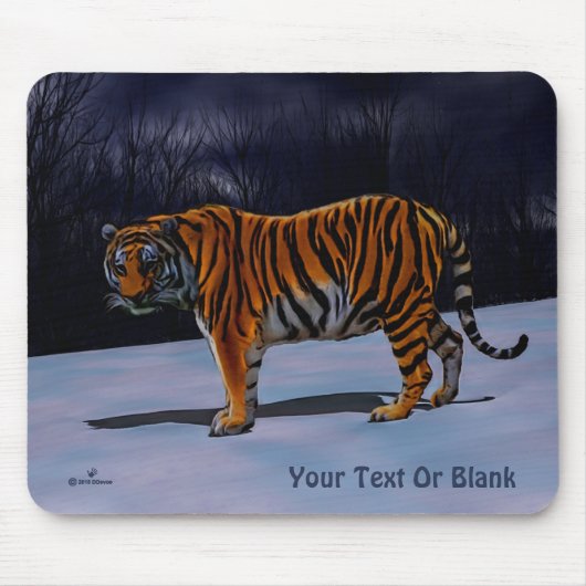 Sibirischer Tiger Mousepad (Vorne)