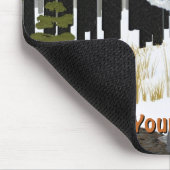 Sibirischer Tiger Mousepad (Ecke)