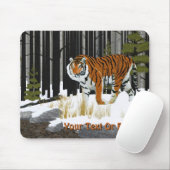 Sibirischer Tiger Mousepad (Mit Mouse)