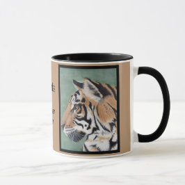 Sibirischer Tiger Personalize NAME Tasse Cup