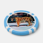 Sibirischer Tiger Pokerchips (Einzeln)