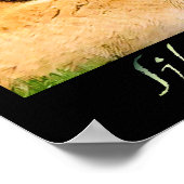 Sibirischer Tiger Poster (Ecke)