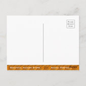 Sibirischer Tiger [Postkarte] Postkarte (Rückseite)