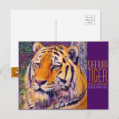 Sibirischer Tiger [Postkarte] Postkarte (Vorne/Hinten)