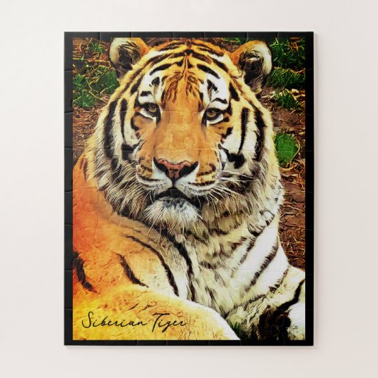 Sibirischer Tiger Puzzle (Vertikal)