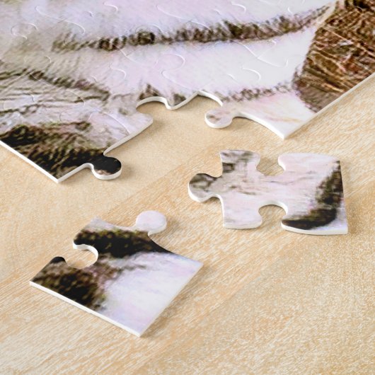 Sibirischer Tiger Puzzle (Seite)