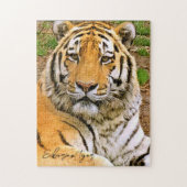 Sibirischer Tiger Puzzle (Vertikal)