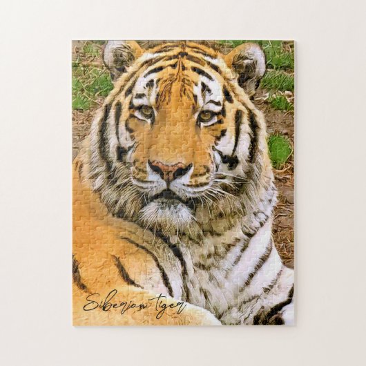 Sibirischer Tiger Puzzle (Vertikal)