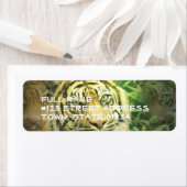 Sibirischer Tiger-Rücksendeadresse (Insitu)