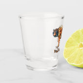 Sibirischer Tiger Schnapsglas (Links)